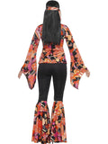 60s Willow the Hippie Ladies Flares and Top Costume back