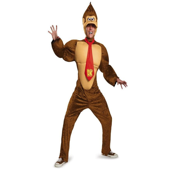 Donkey Kong Deluxe Adult Costume