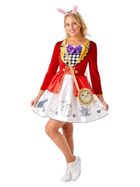 White Rabbit Alice in Wonderland Women's Disney Costume