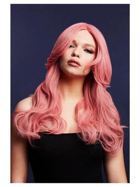 Nicole Wig Ash Pink Heat Resistant Accessory Wig