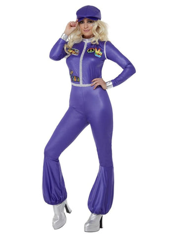 70s costumes Purple Costume for Women