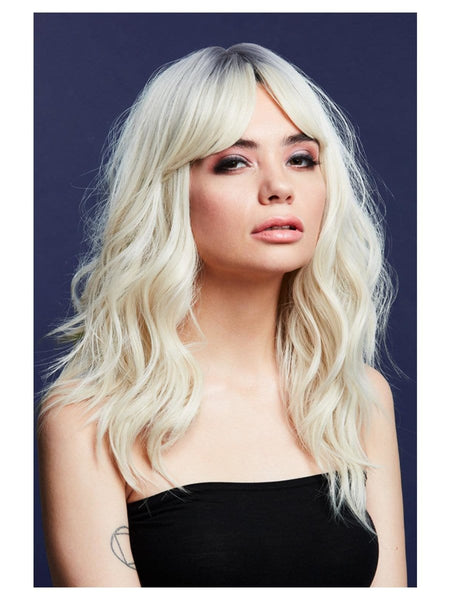 Ashley Ice Blonde Heat Resistant Accessory Wig