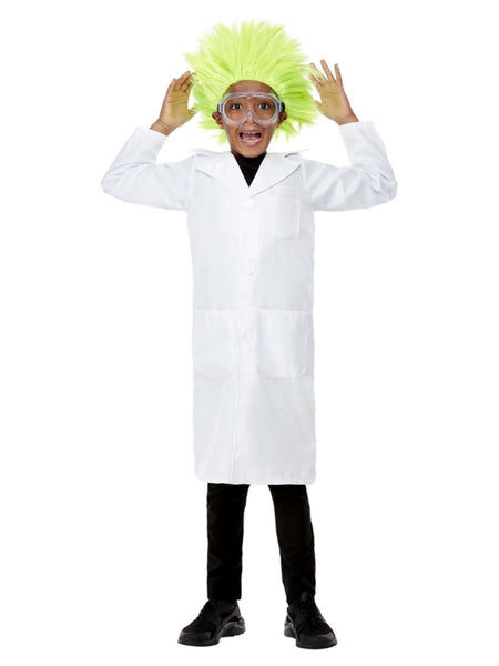 children's wigs - Scientist Wig Green