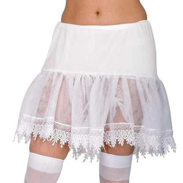 White Petticoat Secret Wishes Accessory for Adults