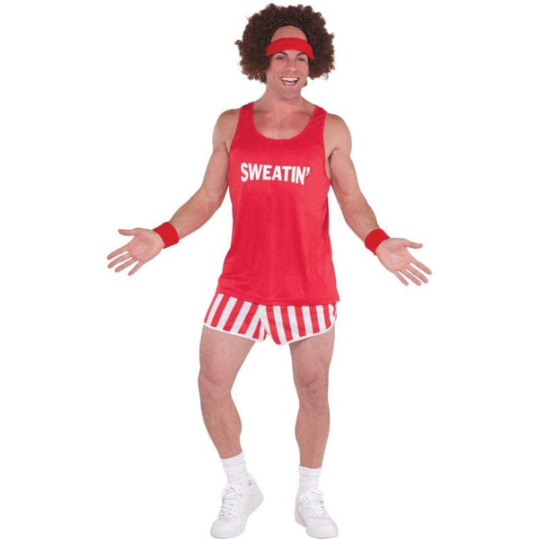 80's Exercise Maniac Adult Costume