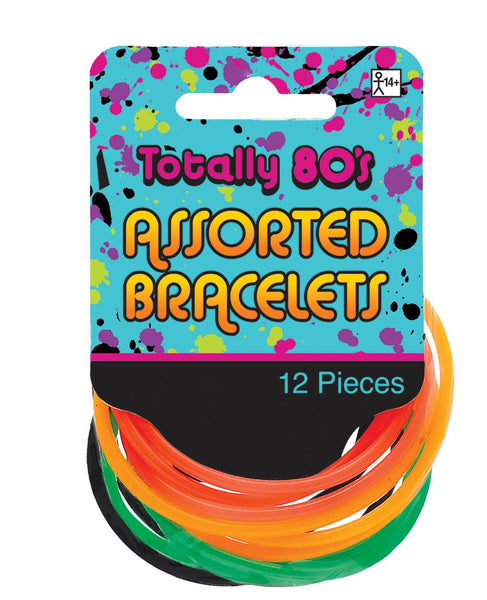 80s Jelly Bracelets Rubber Armbands