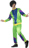 80s Retro Mens Activewear Tracksuit Costume side