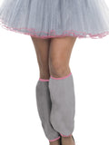 Bugs Bunny Hooded Tutu Dress Costume for Women leg warmers