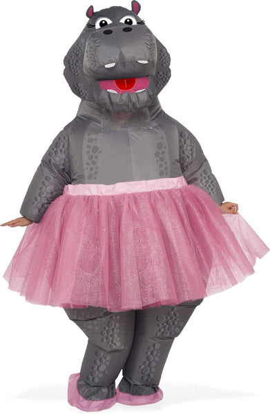 Hippo Inflatable Costume for Adults