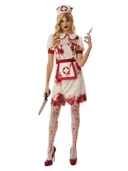 Nurse Bloody Costume for Women