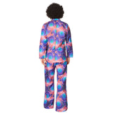 Back of 1960s style hippy suit