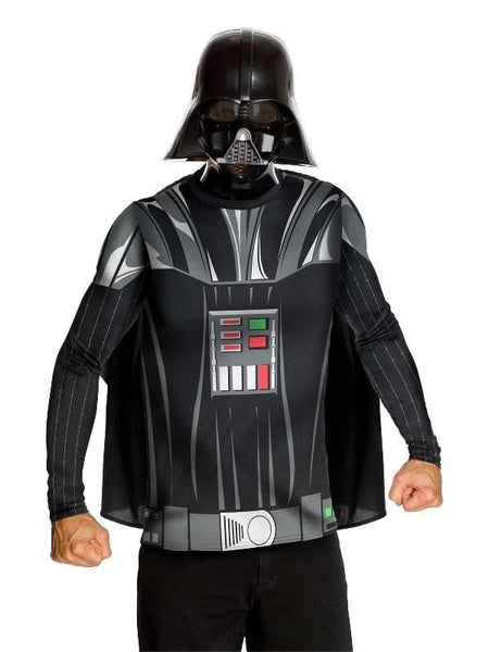Darth Vader Classic Costume Top & Mask for Men
