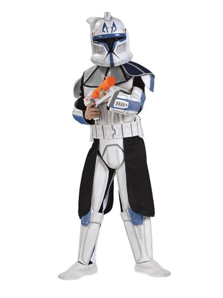 Captain Rex Clone Trooper Deluxe Costume for Boys