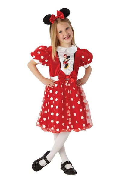 Minnie Mouse Red Glitz Children's Costume