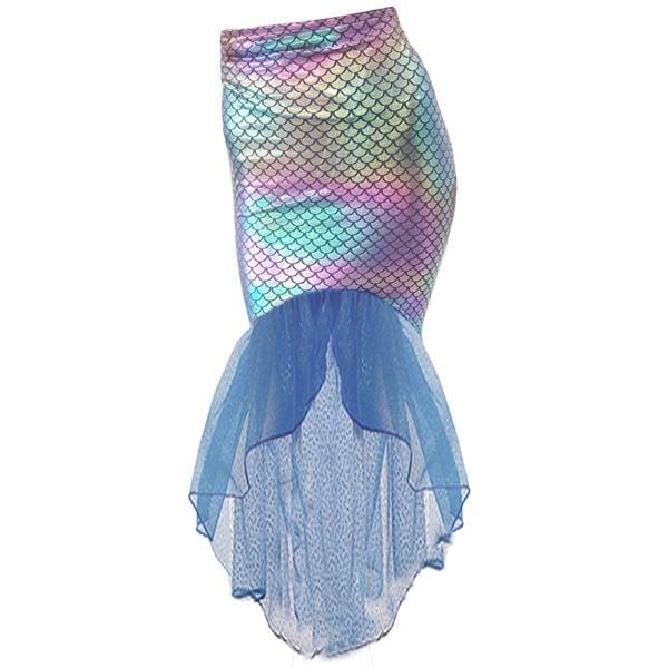 Mermaid Rainbow Fish Skirt
