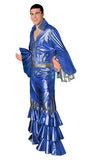 Abba Male Blue 70s costumes Mamma Mia Men's Hire Costume Brisbane