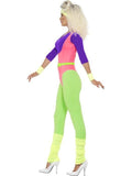 Aerobics Work Out 80's Women's Costume side