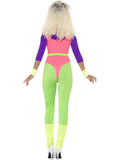Aerobics Work Out 80's Women's Costume back