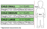 Ancient Egypt Cleopatra Children's Book Week Costume size chart
