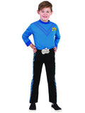 Anthony The Wiggles Blue Children's Deluxe Book Week Dress Up Costume