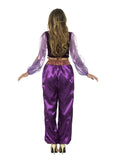 Arabian Princess Purple Costume back