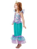 Ariel Glitter and Sparkle Girl's Costume side