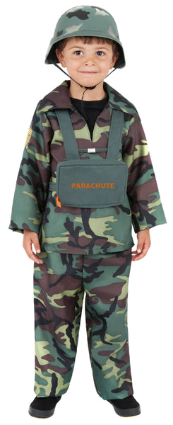 Army Soldier Uniform Costume for Boys