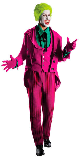 Joker Batman Classic TV Series Collector's Edition Adult Hire Costume