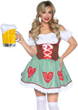 Bavarian Cutie Oktoberfest Costume with Stein Purse