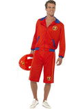 Baywatch Beach Men's Lifeguard 80s Costume
