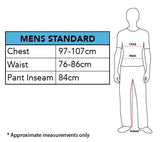 Be Your Own Date Deluxe Costume size chart men