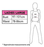 Be Your Own Date Deluxe Costume size chart women