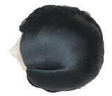 Black 1920's Side Part Costume Wig top