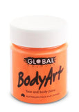 Bright Orange Body Paint and Face paint 45ml