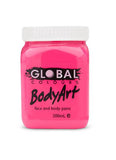 Bright Pink Body and Face Paint 200ml