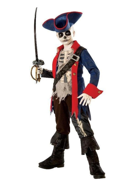 Captain Bones Pirate Boy's Costume Brisbane