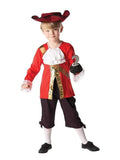 Captain Hook Peter Pan Deluxe Boy's Costume Front View Brisbane