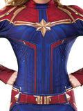 Captain Marvel Avengers Deluxe Womens Superhero Costume chest