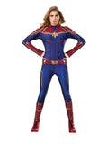 Captain Marvel Avengers Deluxe Womens Superhero Costume