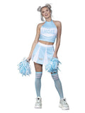 Cheerleader Blue Angel Costume for Women