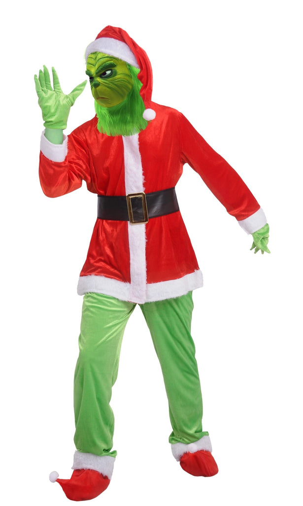 Christmas Grinch Adult Costume - Costume Shop Brisbane - Disguises ...