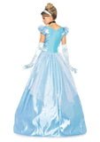 Cinderella Classic Fairytale Princess Ball Gown Costume back