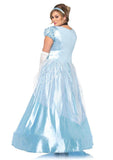 Cinderella Classic Fairytale Princess Ball Gown Curvy Costume back