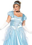 Cinderella Classic Fairytale Princess Ball Gown Curvy Costume detail