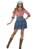 Country and Western Rodeo Doll Cowgirl Adult Costume