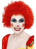 Unisex Crazy Red Curly Clown Wig
