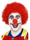 Crazy Red Curly Clown Wig