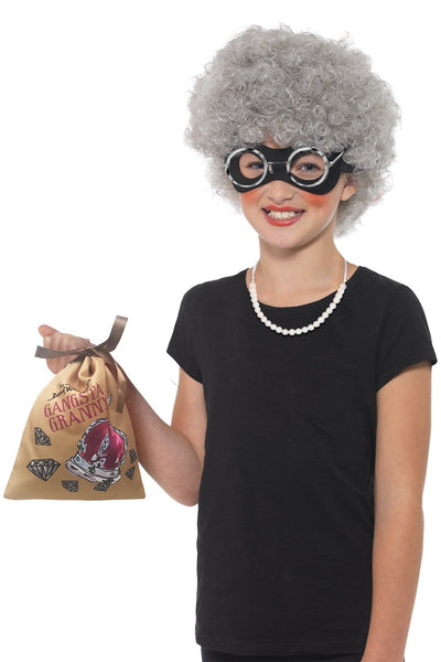 David Walliams Gangsta Granny Deluxe Instant Costume Set for Children