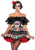 Day of the Dead Doll Mexican Sugar Skull Halloween Costume