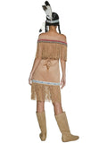 Deluxe Native American Inspired Lady Costume back